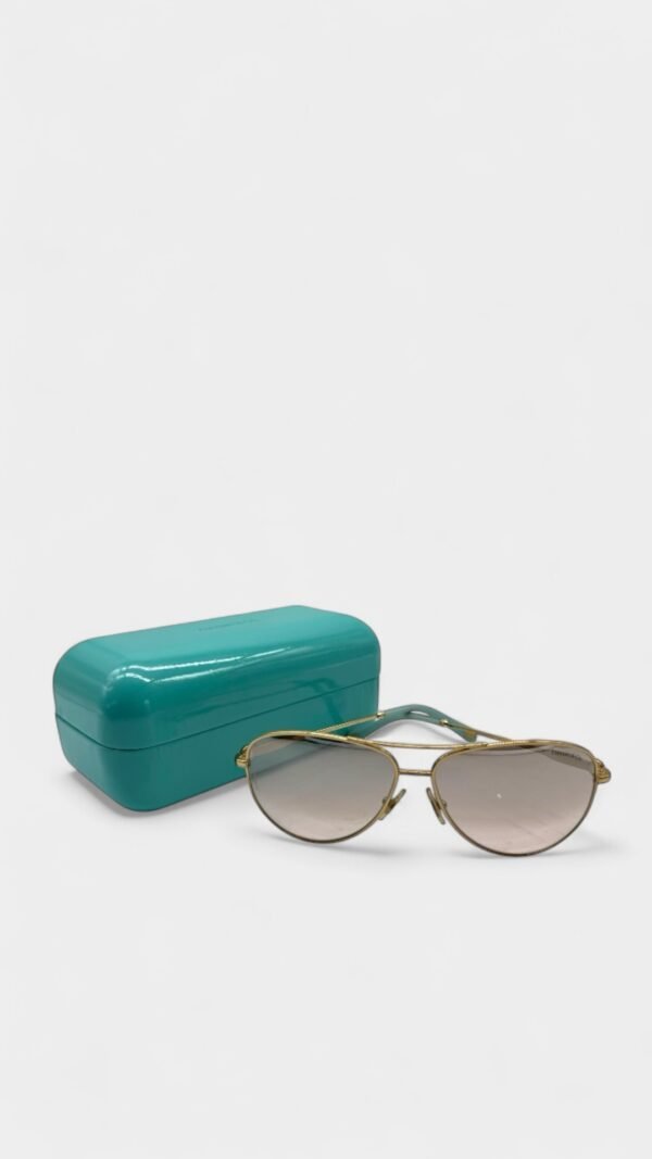 TIFFANY & CO – SUNGLASSES AVIATOR BLUE - Image 2